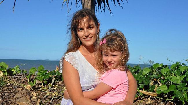 PLANT-BASED: Giada Bontempelli and her daughter Myla O'Brien. Picture: Trish Bowman