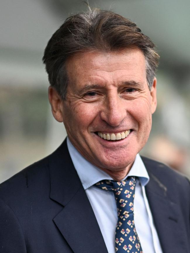 Sebastian Coe. Picture: AFP