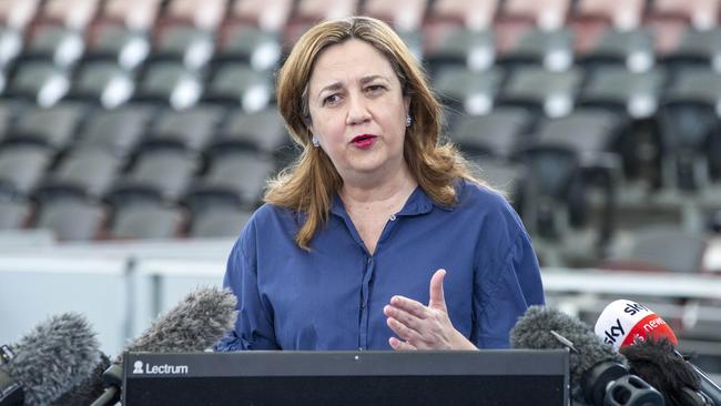 Queensland Premier Annastacia Palaszczuk. Picture: Richard Walker