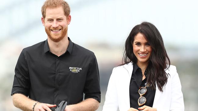 The adored couple will be heading to Fraser Island today. Picture: Mark Metcalfe/Getty Images for the Invictus Games Foundation