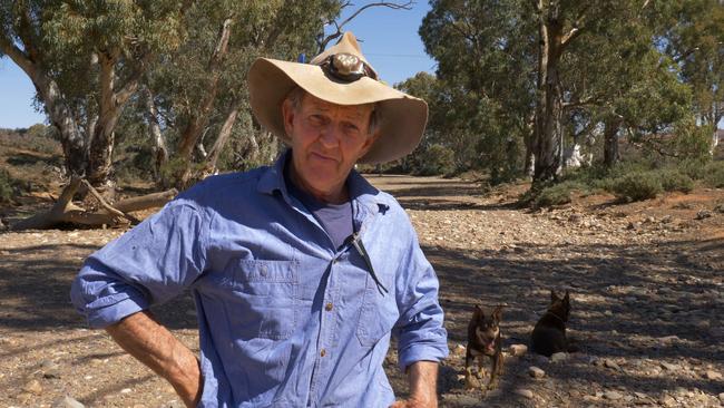 Flinders Pastoralist Dean Hooper. Picture: Kim Mavromatis