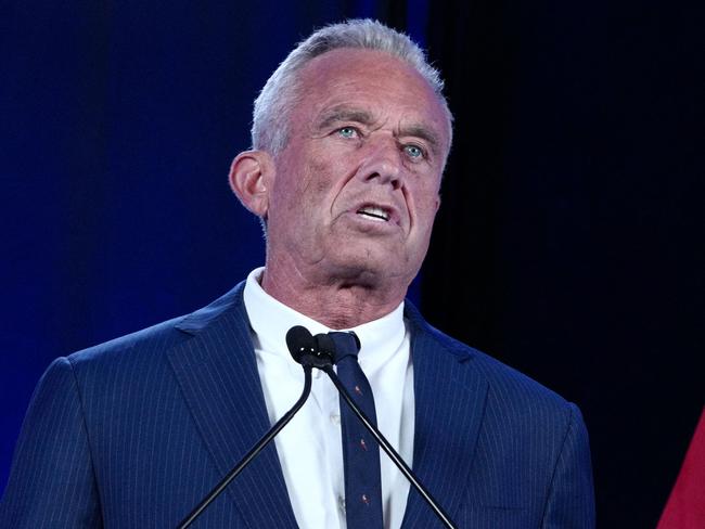 Former presidential candidate Robert F Kennedy Jr denied reports of a relationship with Ms Nuzzi. Picture: Olivier Touron/AFP