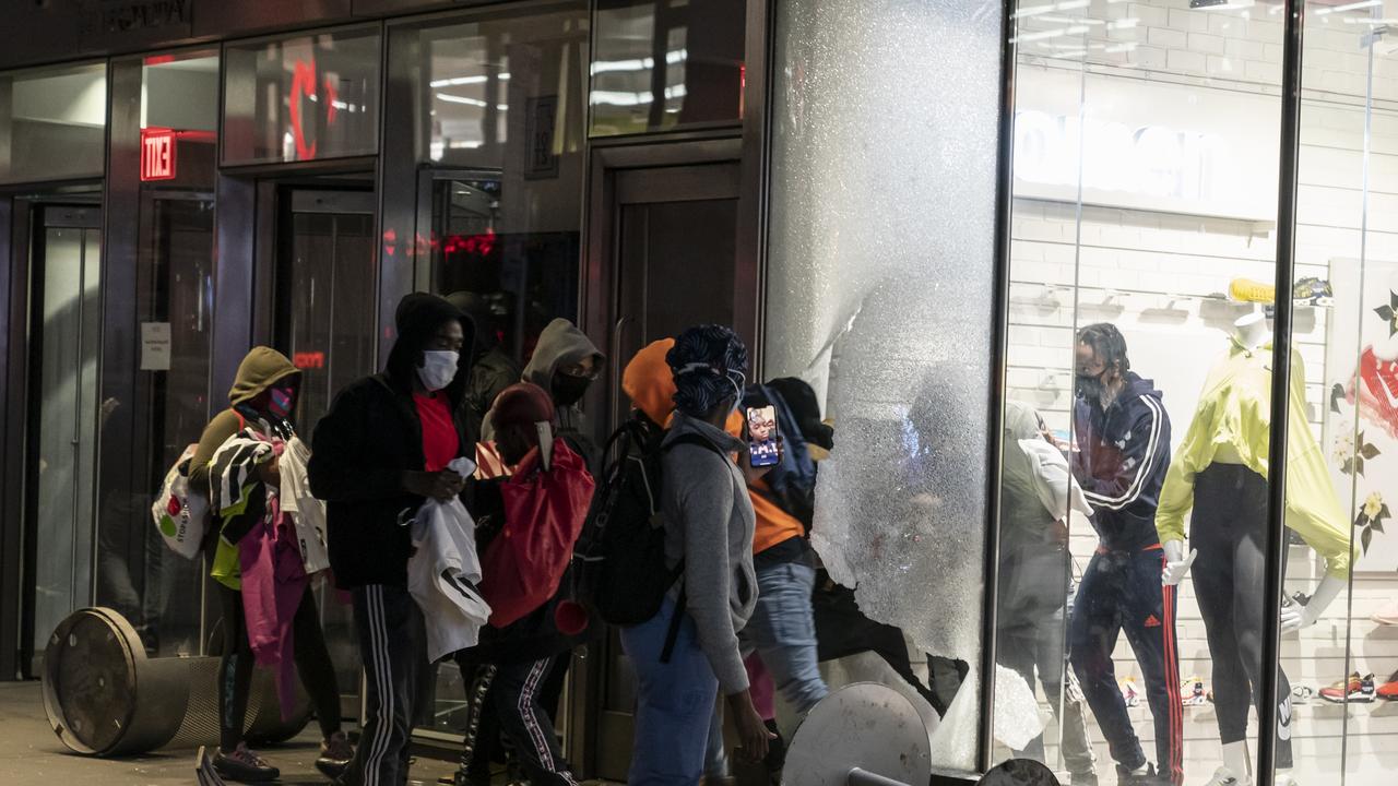 New York City mayor Bill de Blasio has announced a curfew. Picture: Lev Radin/Sipa USA