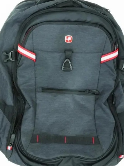 The backpack that contained explosives. Picture: FBI