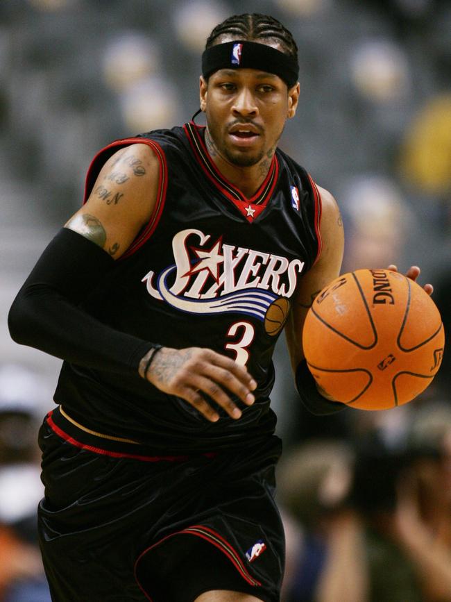 Former star guard Allen Iverson.