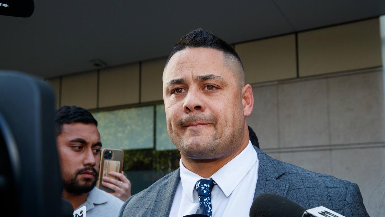 Jarryd Hayne has suffered a major fall from grace. Picture: NCA NewsWire / David Swift
