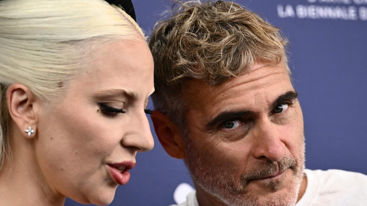 Actress and singer Lady Gaga and US actor Joaquin Phoenix star in Joker: Folie a deux. Photo: Marco BERTORELLO / AFP.
