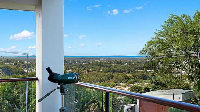 Stunning panorama from 7 Sylvan St, Buderim