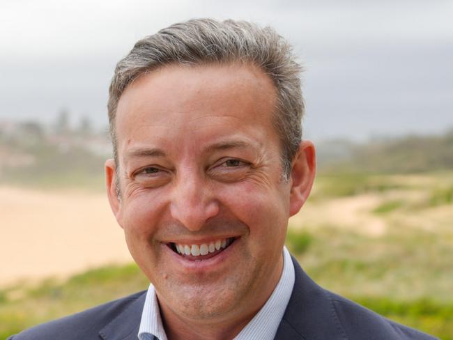 Liberal candidate for Mackellar, James Brown. Image: Patrick Blacker