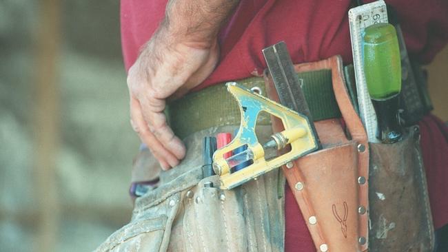 Building and construction industry trades couldn’t open during lockdown. Picture: File.