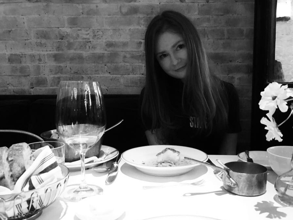 Anna at her favourite restaurant Le Coucou, where she held court with Manhattan’s elite. Picture: Instagram