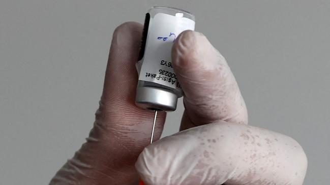 The Pfizer-BioNTech COVID-19 vaccine. Picture: AFP