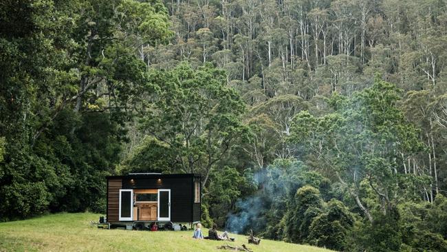 The cabins at Unyoked are designed to be off-grid, and offer stressed city slickers the opportunity to reconnect with nature quickly. Picture: Sammy Hawker