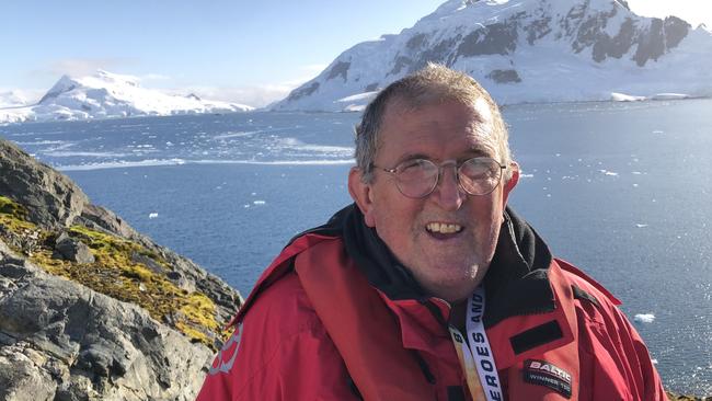 COVID survivor/myeloma patient Seacombe Gardens man Paul Cronin in Antarctica in March 2020. Pictures supplied by Paul Cronin.