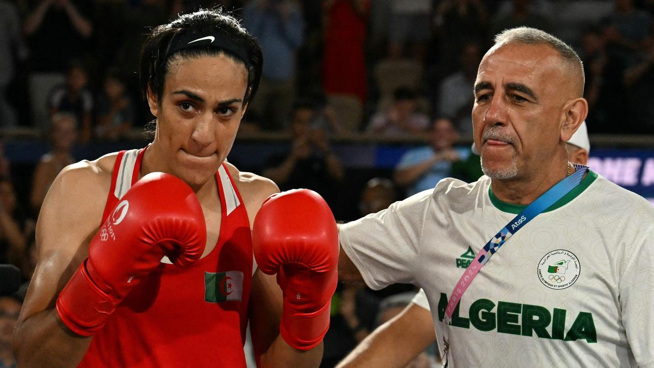 World boxing bosses will draw up guidelines on gender eligibility to avoid a repeat of the Paris saga involving Khelif (left).