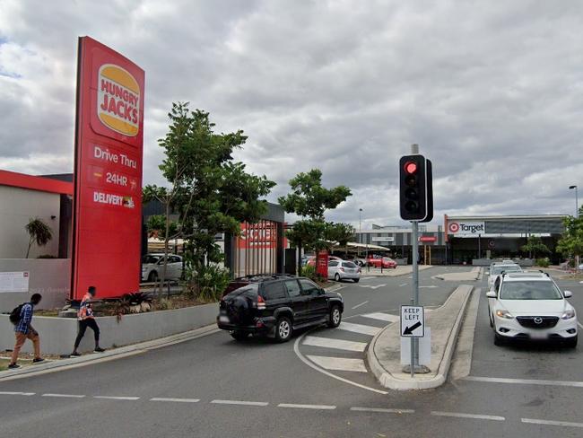 Intersection near Hungry Jacks Redbank Plains