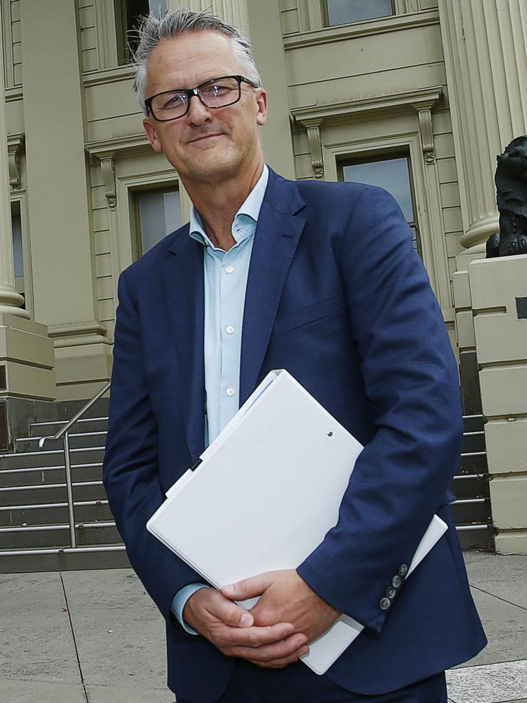 Geelong CEO Martin Cutter has fast-tracked his resignation. Picture: Alan Barber