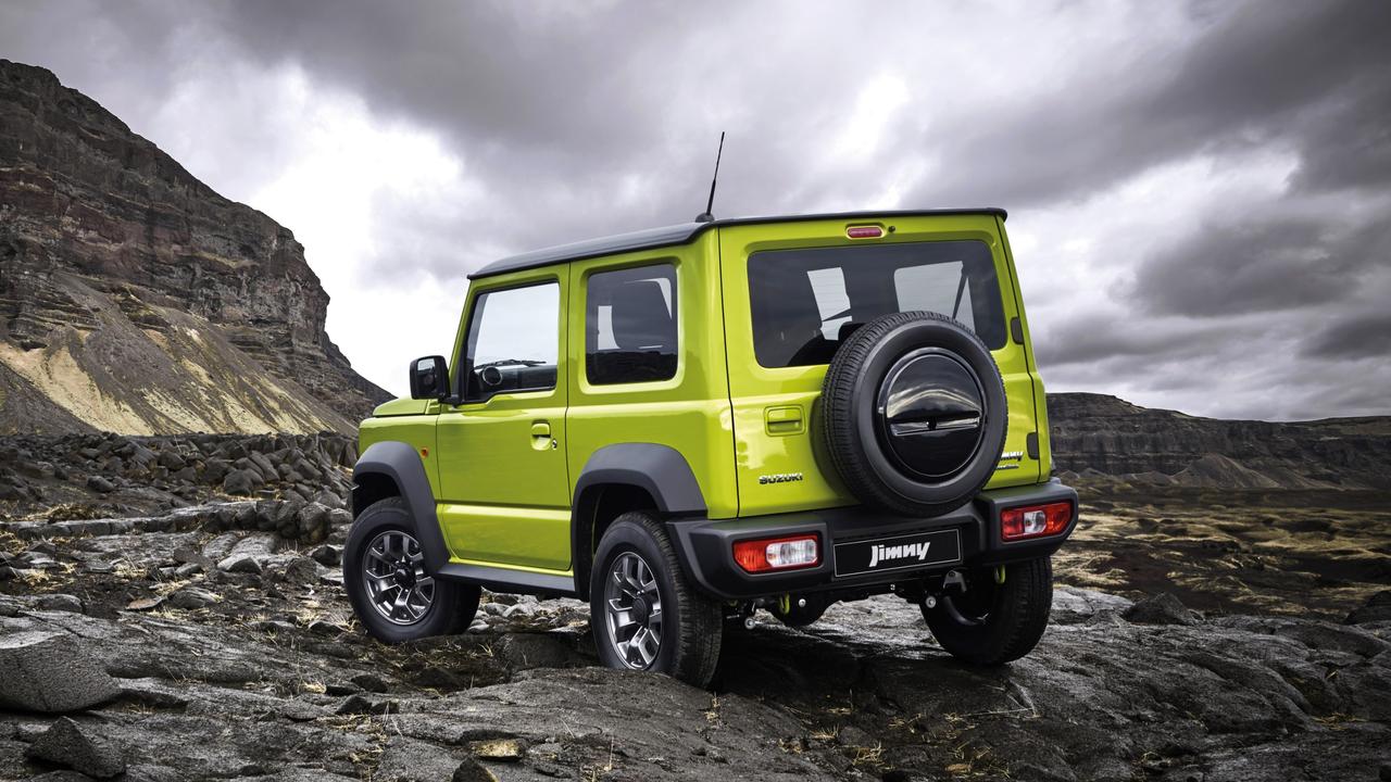 The Jimny’s low weight make it perfect for going off-road.