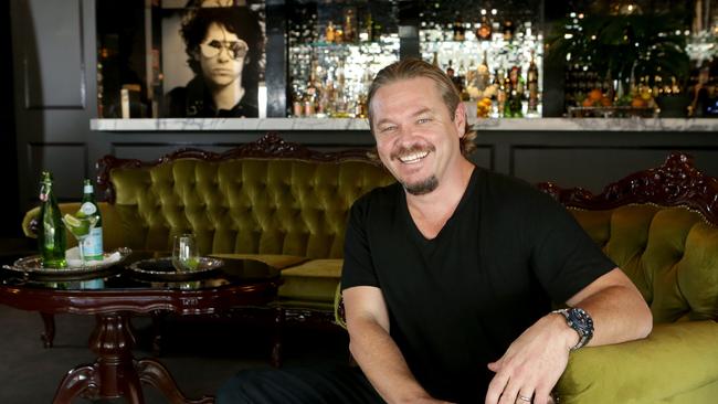 Kick: Ron Creevey has taken possession of many of Michael Hutchence’s personal items. Picture: Stephen Cooper