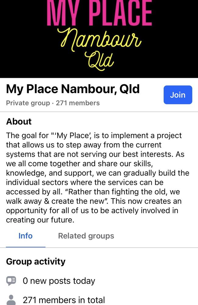 The post description for My Place Nambour on Facebook. Picture: Facebook