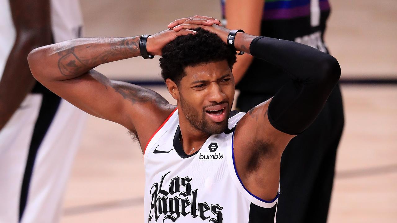 Paul George is in hot water after some comments aimed at referees.