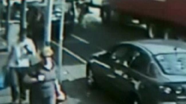 Bike accident caught on CCTV