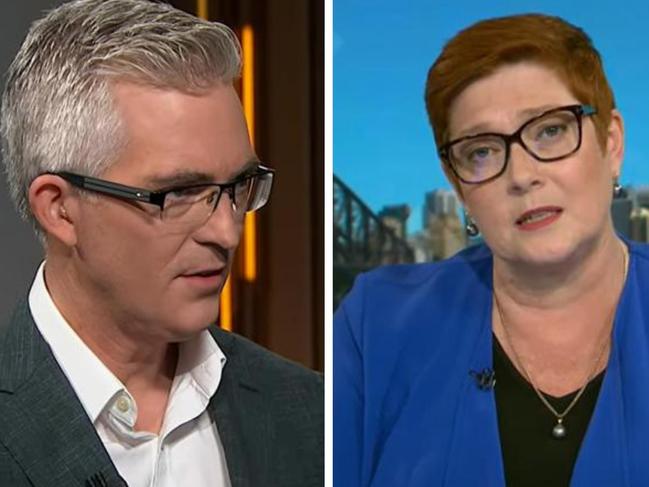 Payne repeatedly ducks Speers question