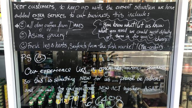 Yok Thai Restaurant, Wentworth St, diversifies due to COVID-19 and asks for customers to be patient as they try to get it right. Picture: Julie Cross.