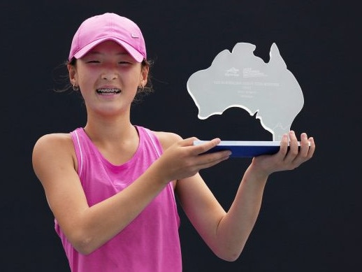Australian junior tennis player Hannah Park took out the December Showdown junior tour event. Picture: Tennis Australia