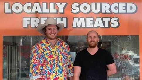 Whitwicky Meats is in liquidation. Jesse Minnis (left) and Chad O’Kell.