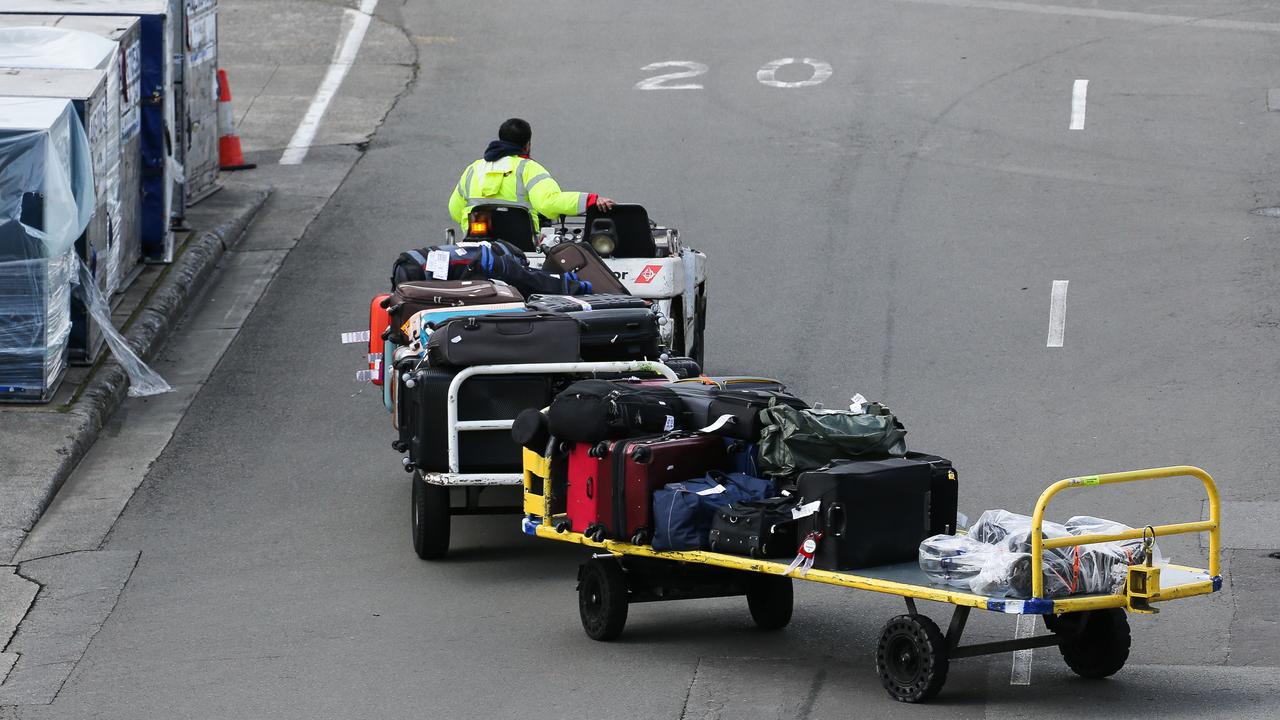 Qantas outsourced its baggage handling, ground services and cleaning operations in 2020 in a decision the Federal Court ruled was unlawful in 2022. Picture: Gaye Gerard