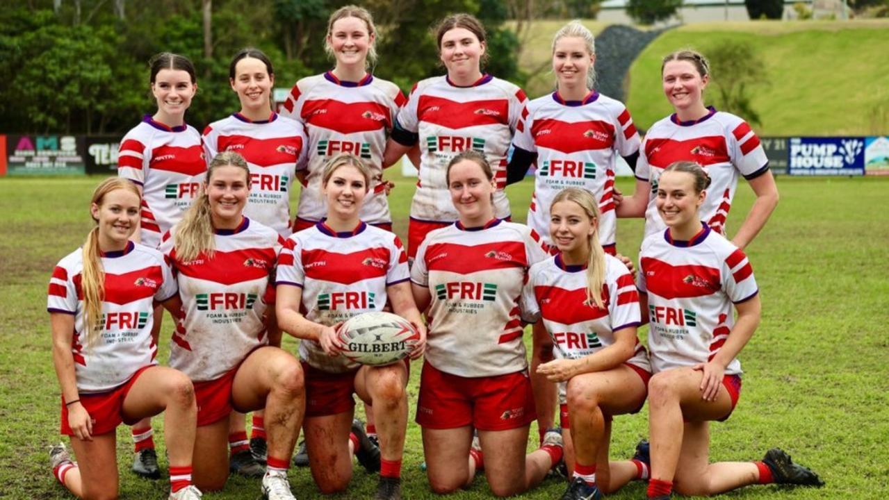 Nambour Toads women's rugby union team have taken out the 2022 minor premiership.