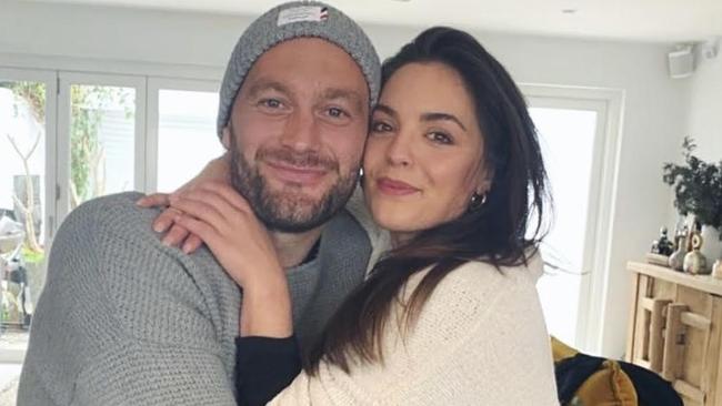 Tom Bellchambers and Olympia Valance. Picture: Instagram