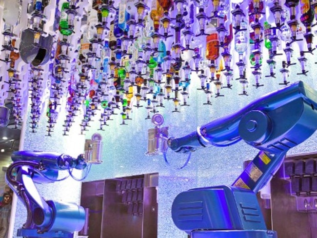 Robotic bartenders ... what could go wrong?