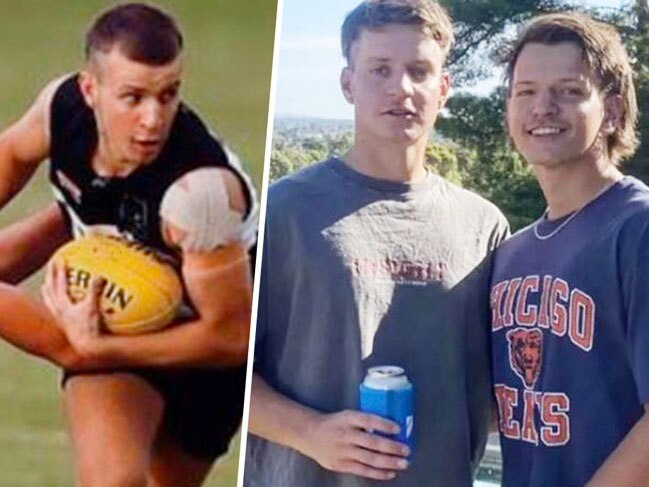 Brothers for footy death follow art