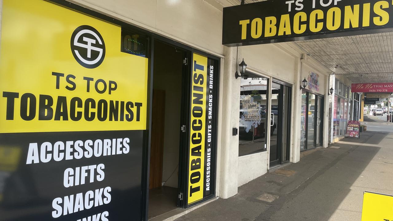 CBD store worker fends off armed robbers during daylight crime spree