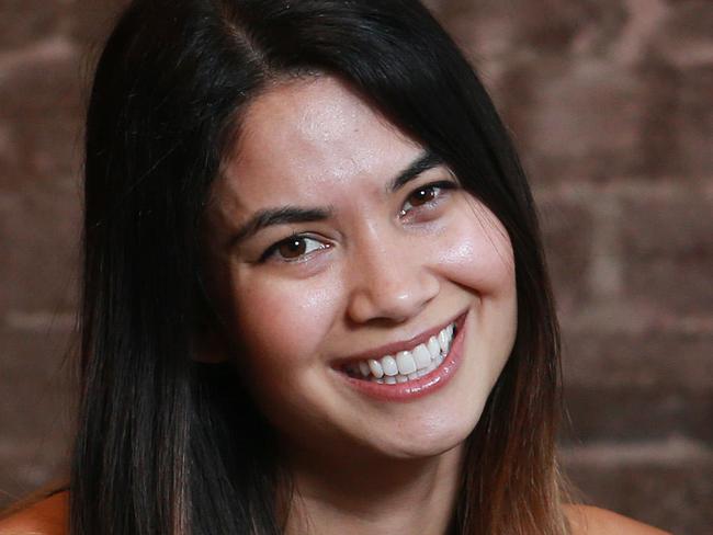 Melanie Perkins, CEO of Canva, photographed at their offices in Surry Hills. Pic - Britta Campion