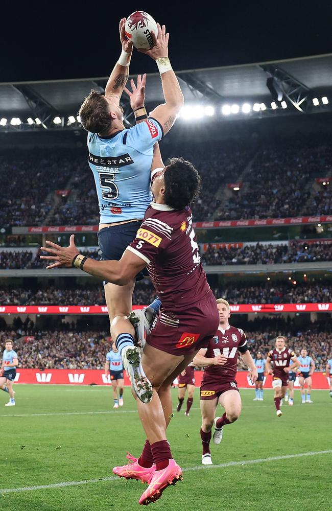 Zac Lomax continued his hot Origin form. Picture: Cameron Spencer/Getty Images