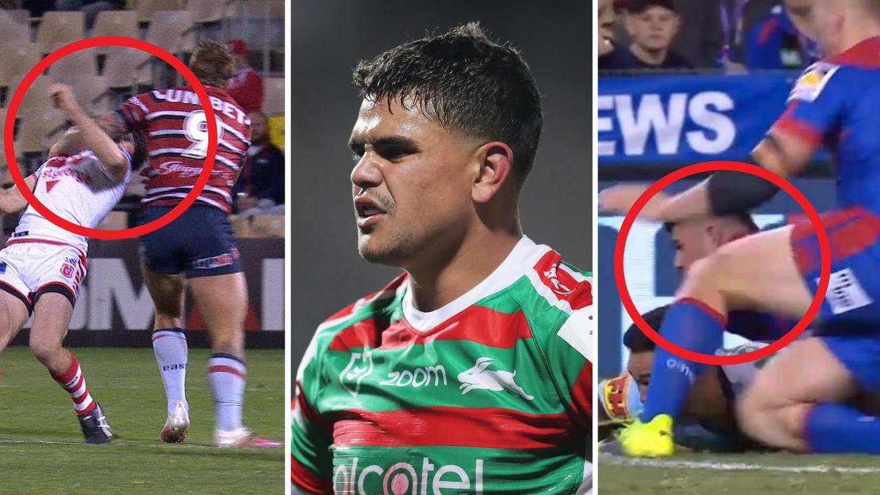 Latrell Mitchell has been banned four weeks.