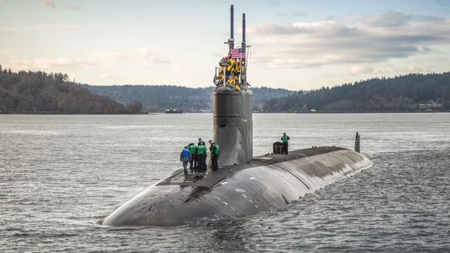 China hardliners said China would build its own nuclear-powered submarines to combat Australia’s acquisition of the technology from the UK and the US. Picture: Supplied