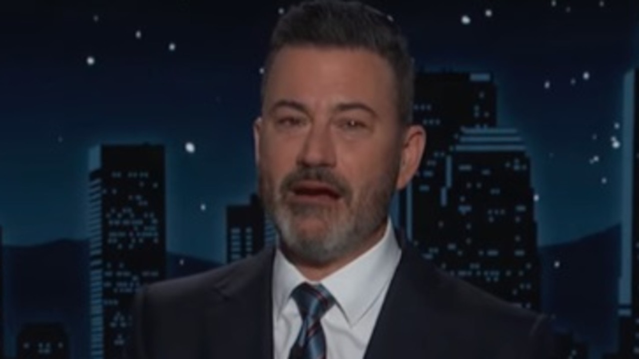 Jimmy Kimmel breaks down in tears on live TV