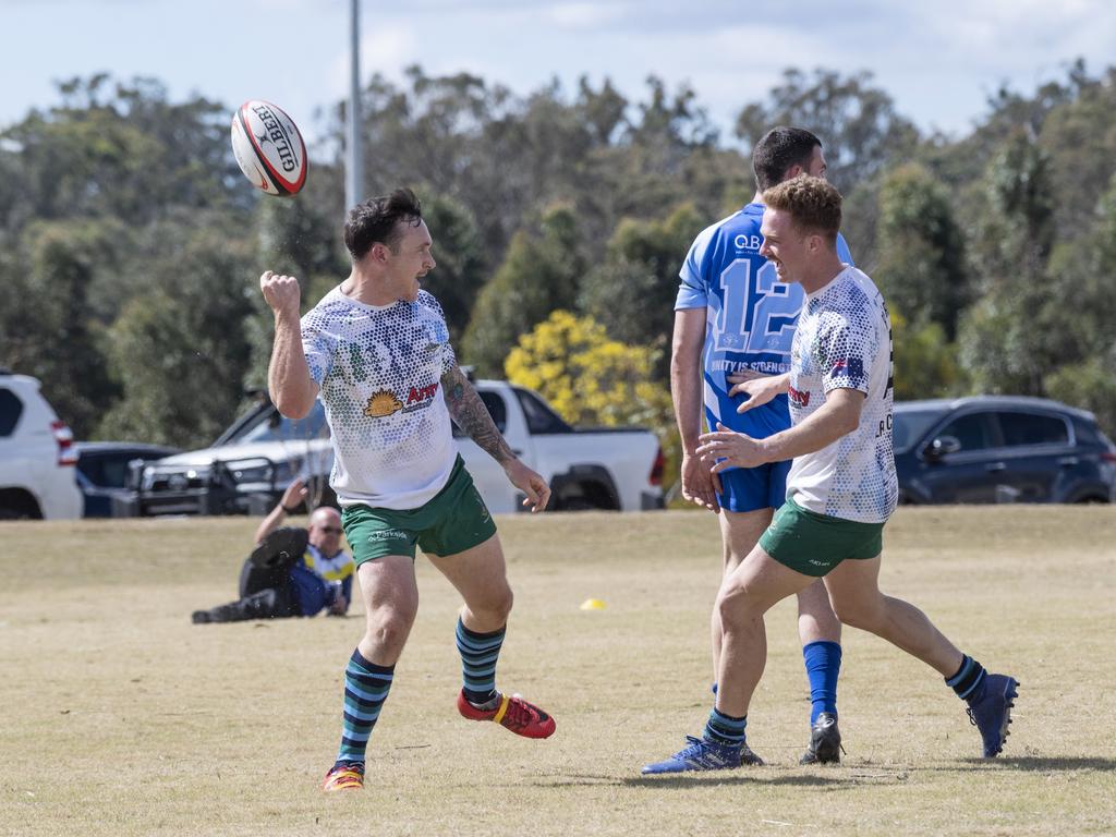 Brett Forte Super 10s Memorial Rugby Challenge. QPS vs The Army. Saturday, August 14, 2021. Picture: Nev Madsen.