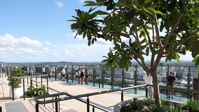 Skydeck at The Star Brisbane. Picture: Liam Kidston