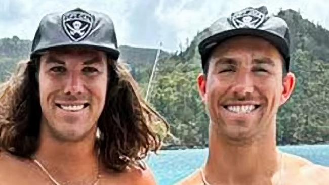 A major search was launched in Ensenada, Mexico, for brothers Callum (left) and Jake Robinson from Perth, who went missing while on a surfing trip. Picture: Instagram