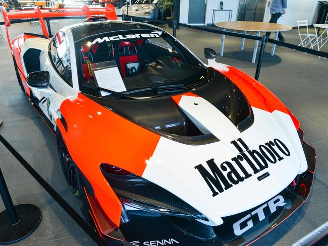 The McLaren Senna GTR at The Bend, Sept 20, 2020.  Picture: Brenton Edwards