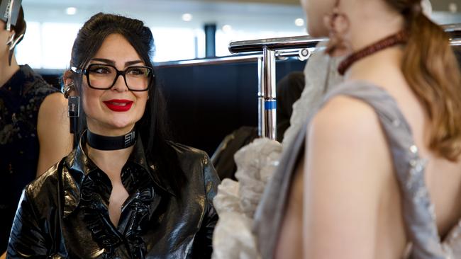 Graduate and Iranian-born designer Shiva Yousefpour is continuing her father’s fashion design legacy after fleeing political oppression. She has presented her designs at the TAFE NSW Fashion Design Studio hosted their 26th runway show The Innovators. Picture: Supplied