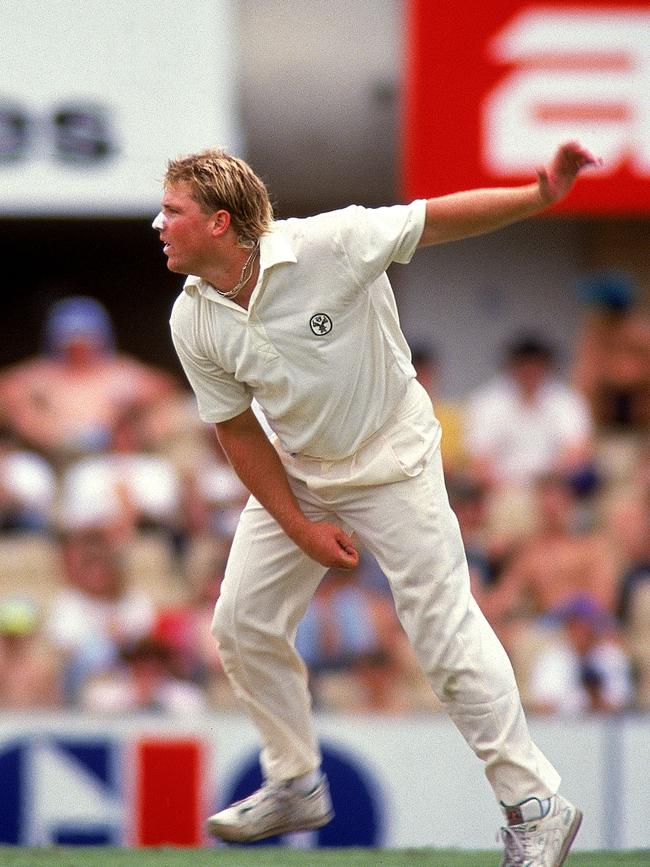 Few would have thought Warnie would go from this … Photo by Getty Images