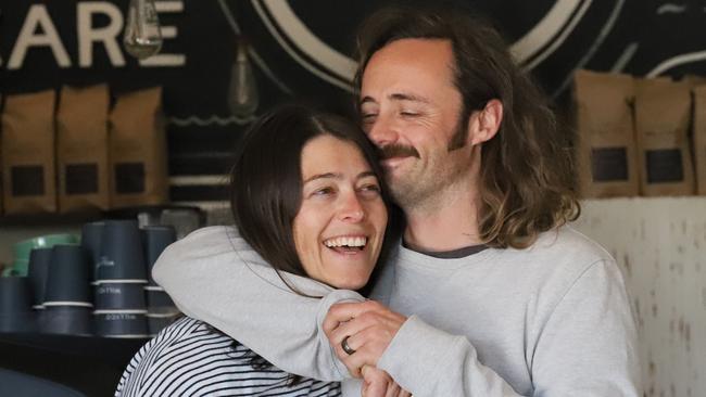 Native Cafe owners Erin and Ben Blair. Picture: Jenifer Jagielski