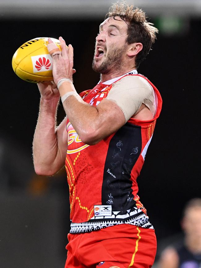 Gold Coast and former Fremantle star Michael Barlow. Picture: AAP Image/Dave Hunt