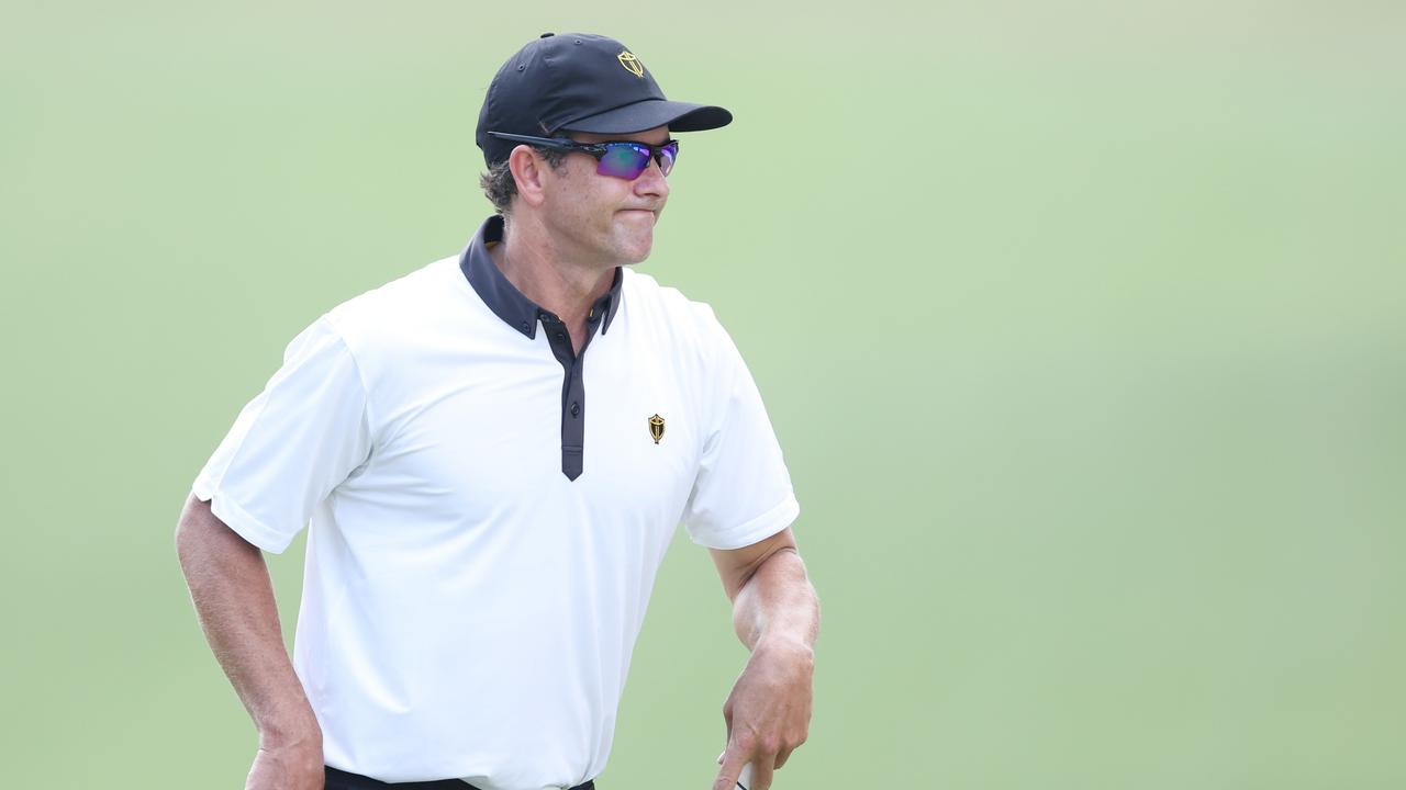 Adam Scott and Hideki Matsuyama were crushed 6&5 by Patrick Cantlay and Xander Schauffele.